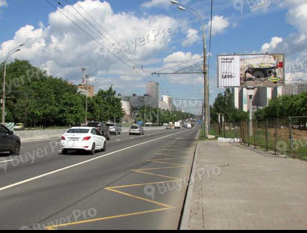 Рекламная конструкция Алтуфьевское шоссе, дом 62, до пересечения с улицей Костромская ТРИВИЖН (Фото)
