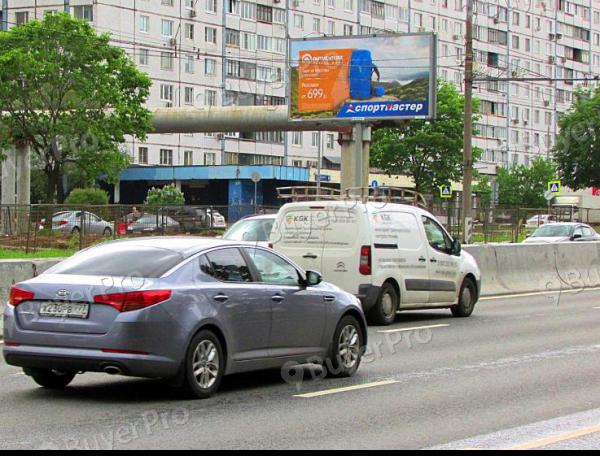 Рекламная конструкция Алтуфьевское шоссе, дом 62, до пересечения с улицей Костромская (Фото)