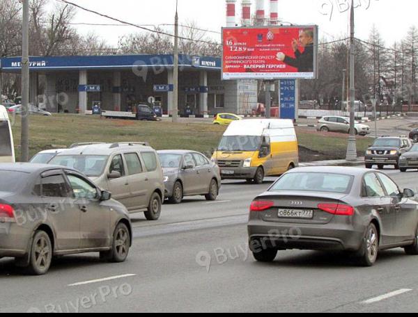 Рекламная конструкция Волоколамское шоссе, дом 130, до пересечения с МКАД (Фото)