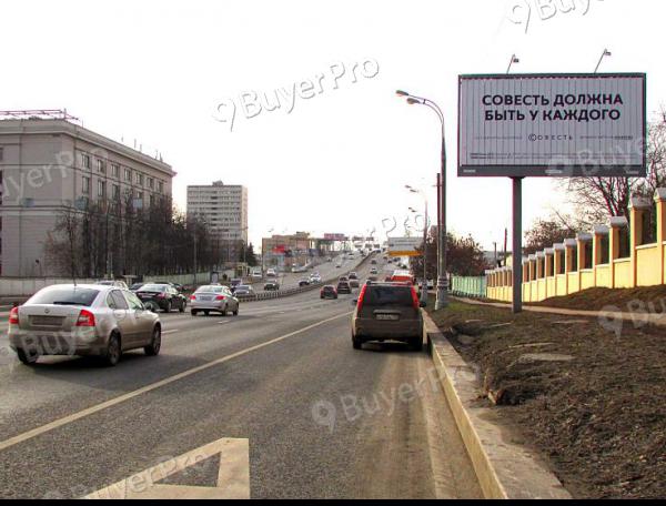 Рекламная конструкция Звенигородское шоссе, напротив дома 25 (Фото)
