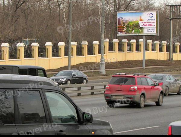 Рекламная конструкция Звенигородское шоссе, напротив дома 25 (Фото)