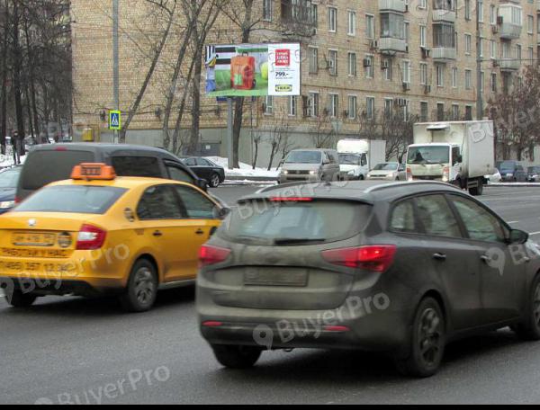 Рекламная конструкция Каширское шоссе, дом 2, до пересечения с Хлебозаводским проездом (Фото)