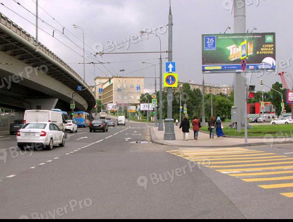 Рекламная конструкция Мира проспект, пересечение с Звездным бульваром и Останкинским проездом (Фото)
