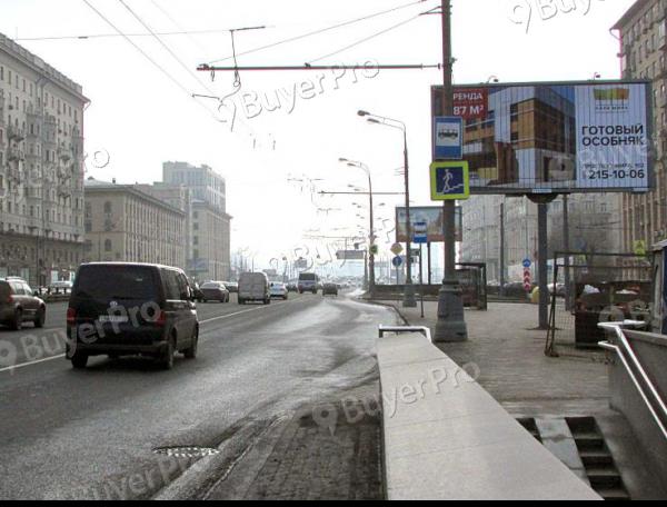 Рекламная конструкция Мира проспект, дом 91, до пересечения с Широким проездом (Фото)
