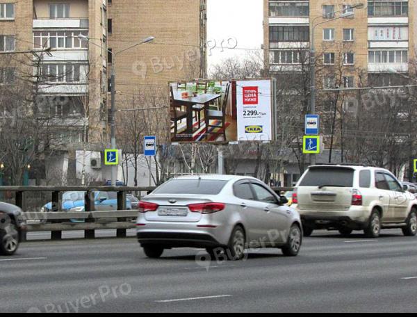 Рекламная конструкция Мира проспект, дом 91, до пересечения с Широким проездом (Фото)