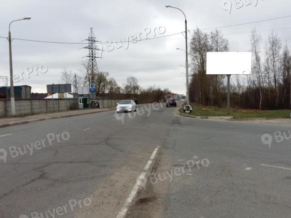 Рекламная конструкция Московская область, г. Орехово-Зуево, ул. Северная, около стелы слева из города (Фото)