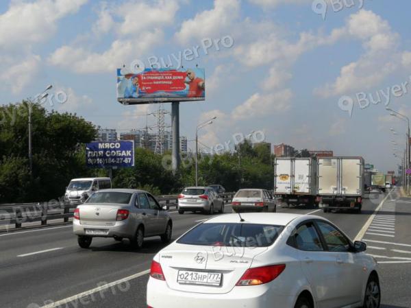 Рекламная конструкция Химки, Ленинградское шоссе, 20,28 км., левая сторона
 (Фото)
