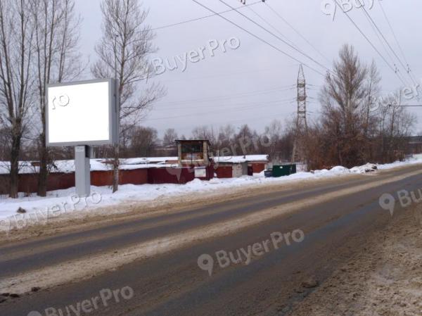 Рекламная конструкция г.Подольск, Северная улица напротив д. 22 (Рощинский пр-д) (Фото)
