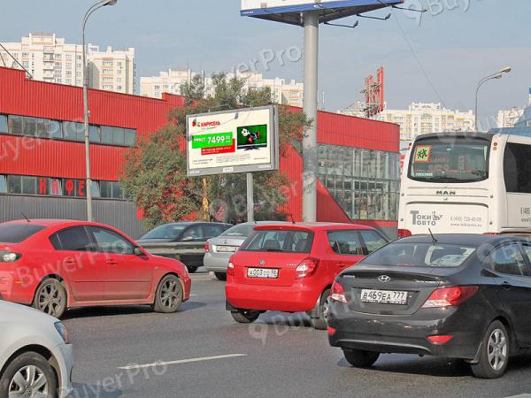 Рекламная конструкция Ленинградское ш-е, пересечение с МКАД (Фото)