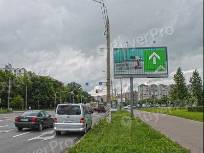 Рекламная конструкция Енисейская ул., (четная строна до Х с Шокальского пр-дом) (Фото)