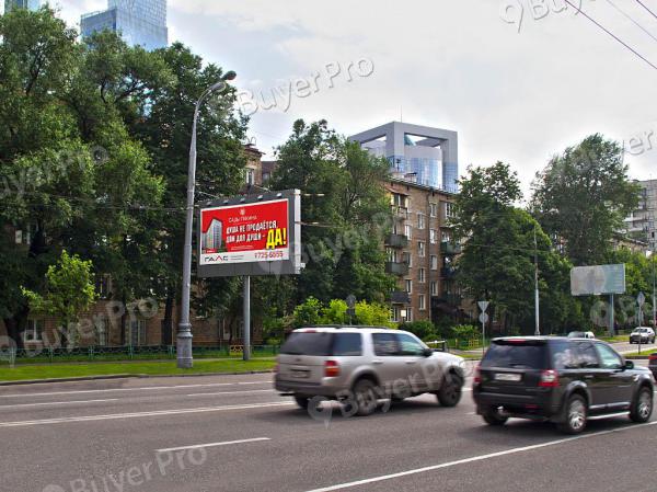 Рекламная конструкция Шмитовский пр-д, д. 31, (развязка с ТТК) (Фото)