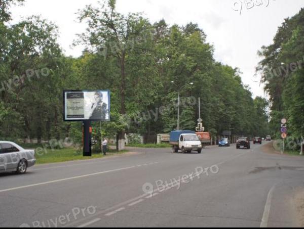Рекламная конструкция Ильинское ш., 4км+ 300м, слева (Фото)