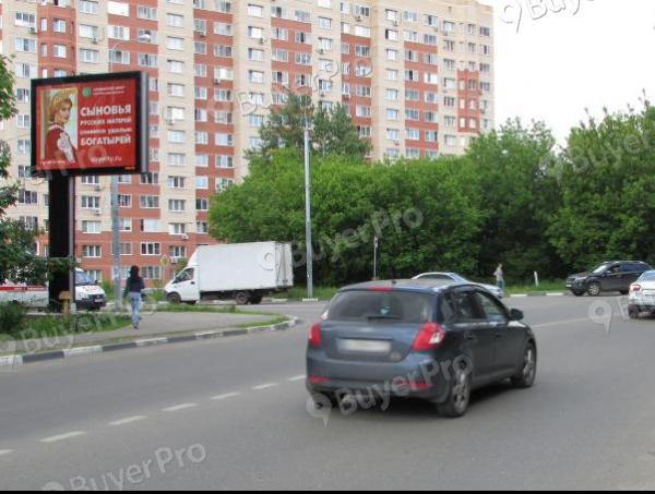 Рекламная конструкция г. Жуковский, ул. наб. Циолковского, д.13 (Фото)