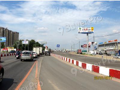 Рекламная конструкция Дмитровское шоссе 24км+500м (4км+900м от МКАД) Справа, сторона А (Фото)