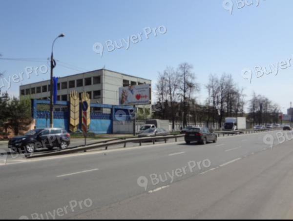 Рекламная конструкция г. Люберцы, Октябрьский пр-т, д. 123 а (левая сторона по ходу движения из Москвы) (Фото)