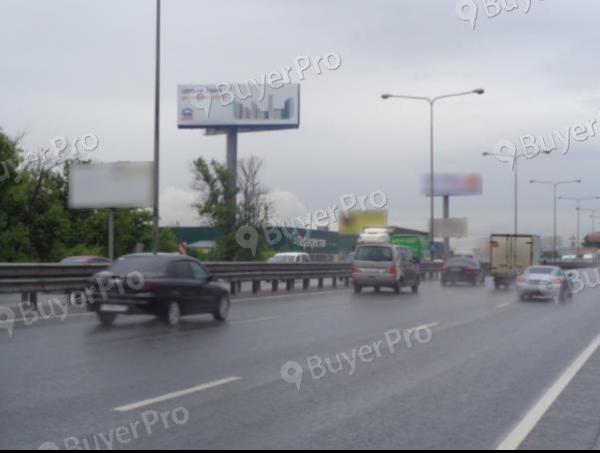 Рекламная конструкция Новорязанское ш., 24 км 220 м, 6 км 920 м от МКАД (правая сторона по ходу движения из Москвы) (Фото)