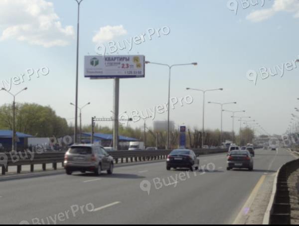 Рекламная конструкция Новорязанское ш., 25 км 300 м, 8 км 000 м от МКАД (правая сторона по ходу движения из Москвы) (Фото)
