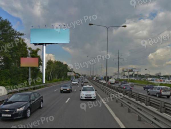 Рекламная конструкция Новорязанское ш., 23 км 510 м, 6 км 210 м от МКАД (правая сторона по ходу движения от Москвы) (Фото)