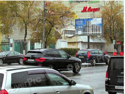 Рекламная конструкция Хорошевское шоссе, дом 25 (Фото)