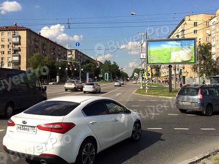 Рекламная конструкция Профсоюзная улица, пересечение с Нахимовским проспектом (Фото)