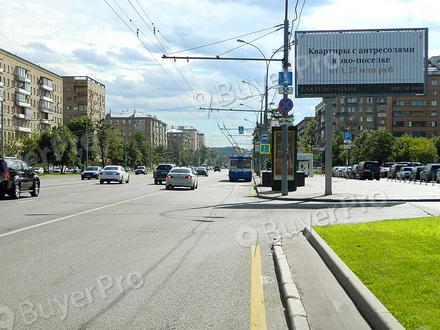 Рекламная конструкция Комсомольский проспект, дом 28 ТРИВИЖН (Фото)