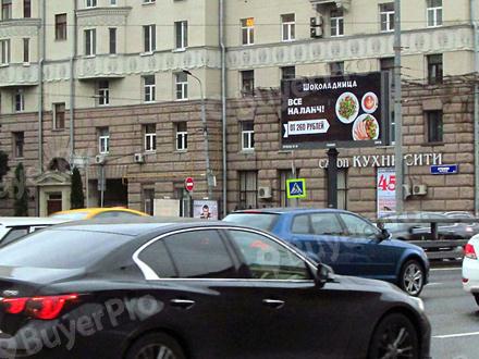 Рекламная конструкция Мира проспект, пересечение с Кулаковым переулком (Фото)