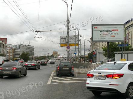 Рекламная конструкция Сущевский Вал улица, дом 13, ТТК, пересечение с Савеловским проездом (Фото)