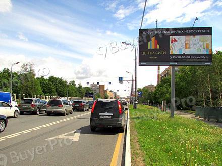 Рекламная конструкция Звенигородское шоссе, после пересечения с Красногвардейским бульваром (Фото)