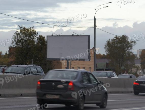Рекламная конструкция М-1 «Беларусь», 17км+350м /  ТЦ Евростройдом, Бахетле, правая сторона (Фото)