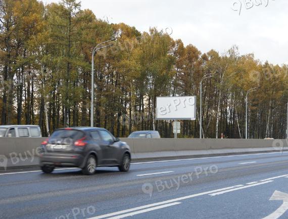 Рекламная конструкция М-1 «Беларусь», 19км+300м / после АЗС BP, перед съездом на Можайское шоссе, правая сторона (Фото)