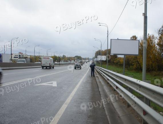 Рекламная конструкция М-1 «Беларусь», 19км+500м / до поворота на Можайское шоссе, поз.1, левая сторона (Фото)
