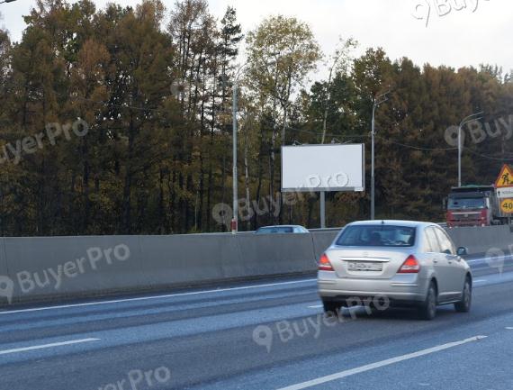 Рекламная конструкция М-1 «Беларусь», 19км+500м / до поворота на Можайское шоссе, поз.1, левая сторона (Фото)