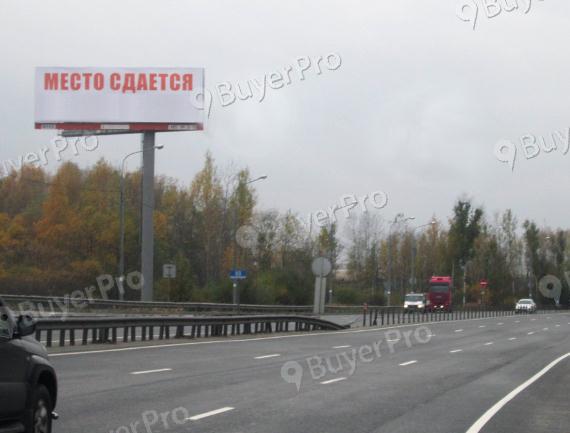 Рекламная конструкция М-7 Волга (Горьковское ш), 52км  900м, справа,  12х4м (Фото)