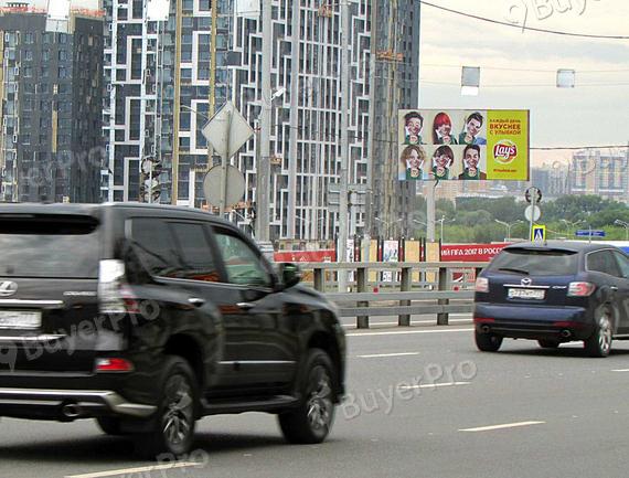 Рекламная конструкция Волоколамское шоссе, напротив дома 88 (Фото)