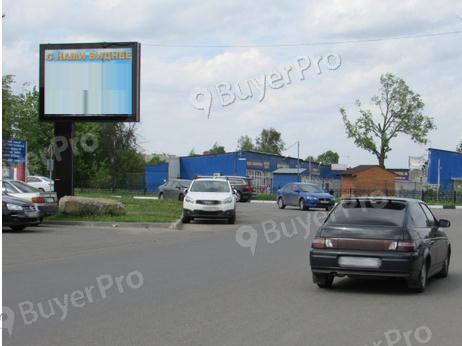 Рекламная конструкция ул. Станционная, 75 м с правой стороны автомобильной дороги (Фото)