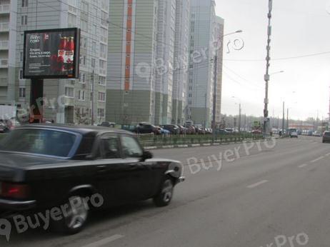 Рекламная конструкция г. Подольск, ул. Академика Доллежаля, напротив д. 32 (Фото)
