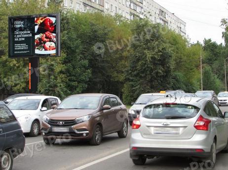 Рекламная конструкция г. Жуковский, ул. Гагарина, около д. 22 (Фото)