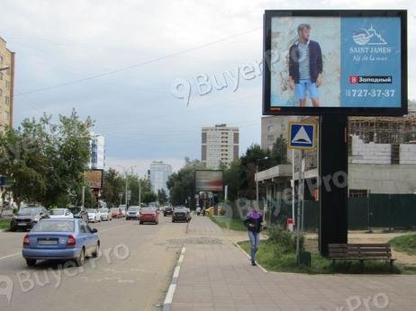 Рекламная конструкция г. Солнечногорск, ул. Дзержинского у д.11 (Фото)