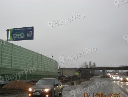 Рекламная конструкция Дмитровское шоссе, 28км + 700 м, левая сторона по ходу движения из Москвы (Фото)