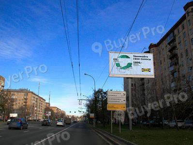 Рекламная конструкция Комсомольский пр-т, д. 41 (Фото)