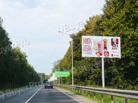 Рекламная конструкция Николина Гора, км 01+443, право, в по направлению от РУШ к Ильинскому шоссе, 292A (Фото)