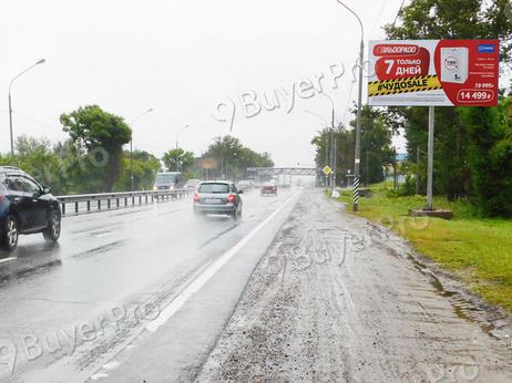 Рекламная конструкция М-7 Волга, Горьковское шоссе, км 66+150 право, (км 51+150 от МКАД), в область, 577A (Фото)