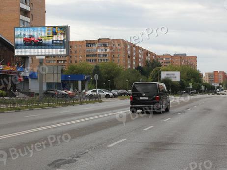 Рекламная конструкция г. Дубна, пр-кт Боголюбова, д.25б, рядом с ТЦ Эгоист, 584B2 (Фото)