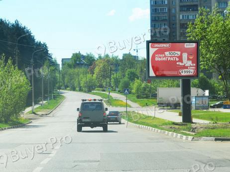 Рекламная конструкция г. Подольск, ул. Сосновая, около д. 1, CB22A2 (Фото)