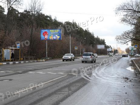 Рекламная конструкция г. Раменское, ул. Михалевича, через дорогу напротив комплекса «Раменский рынок», д.72а (УВД) (Фото)