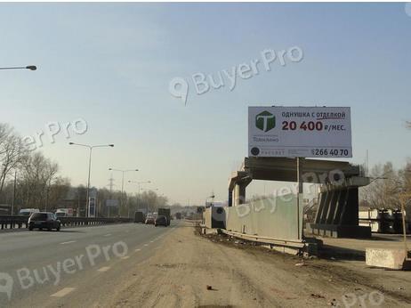 Рекламная конструкция Новорязанское ш., 26,00 км, (8,70 км от МКАД), слева (Фото)