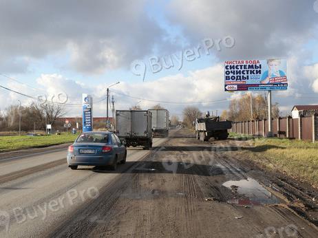 Рекламная конструкция с/п Сафоновское, продолжение ул.Михалевича, через дорогу напротив ориентира: АЗС НЕФТО №345 (Фото)
