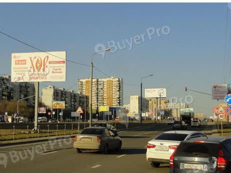 Рекламная конструкция г. Люберцы, Комсомольский пр-т, д.4, слева (1,080км) (Фото)