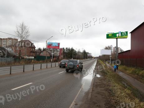Рекламная конструкция Волоколамское шоссе, 37+750 слева (г. Дедовск, пос. Керамического завода) (Фото)