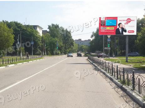 Рекламная конструкция г. Орехово-Зуево, ул. Бирюкова, пересечение с ул. Иванова (Фото)